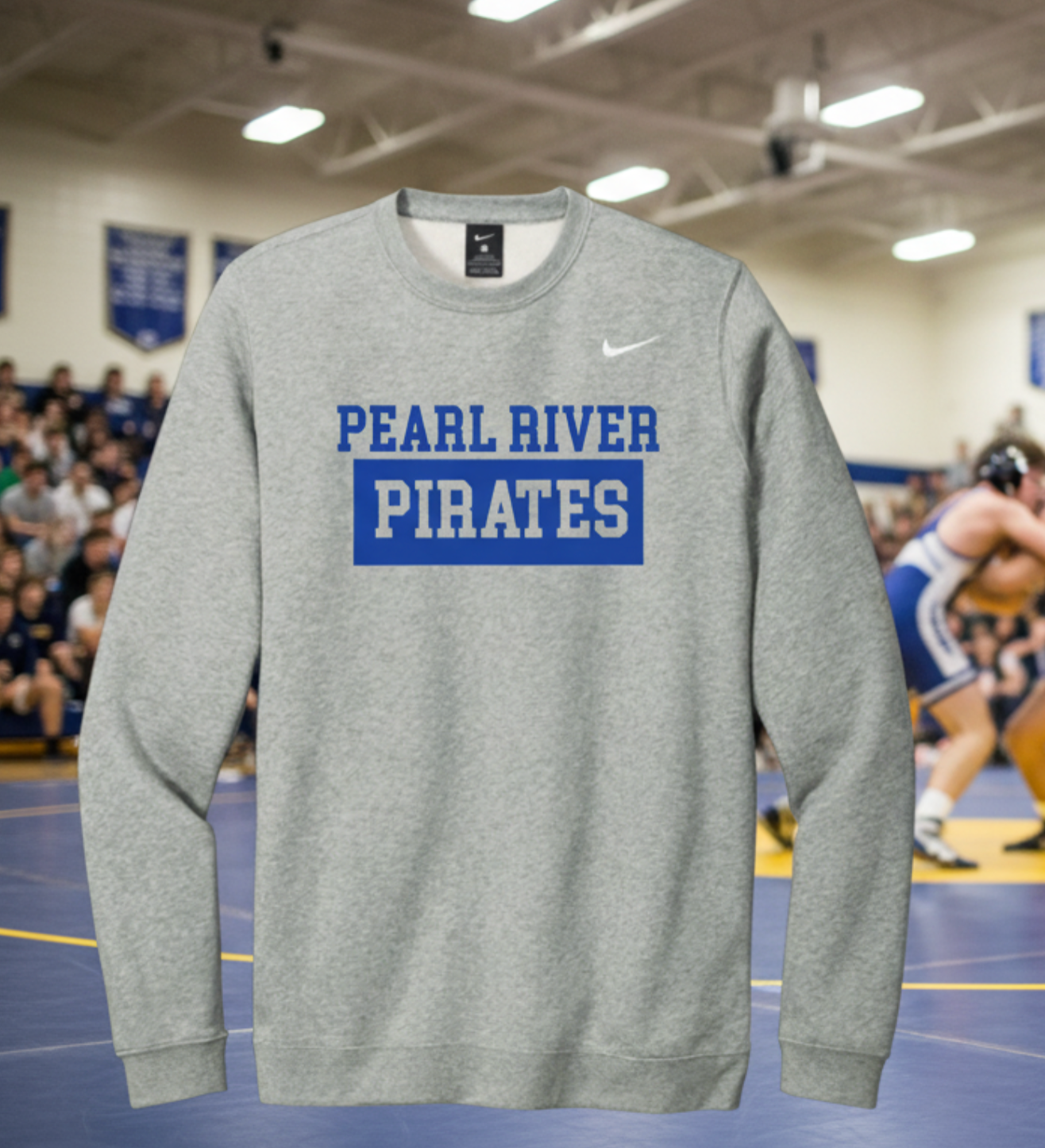 Pearl River Nike Club Fleece Crewneck