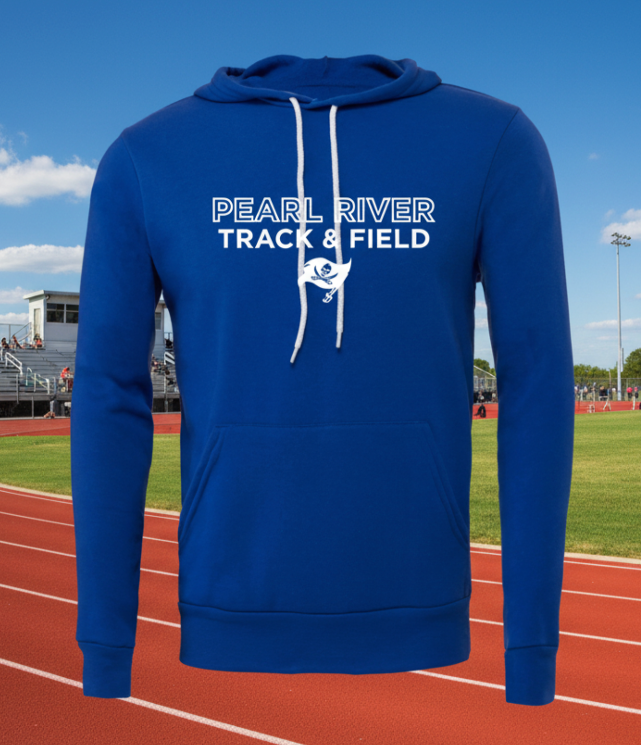 Pearl River Track and Field Sponge Fleece Hoodie Sweatshirt