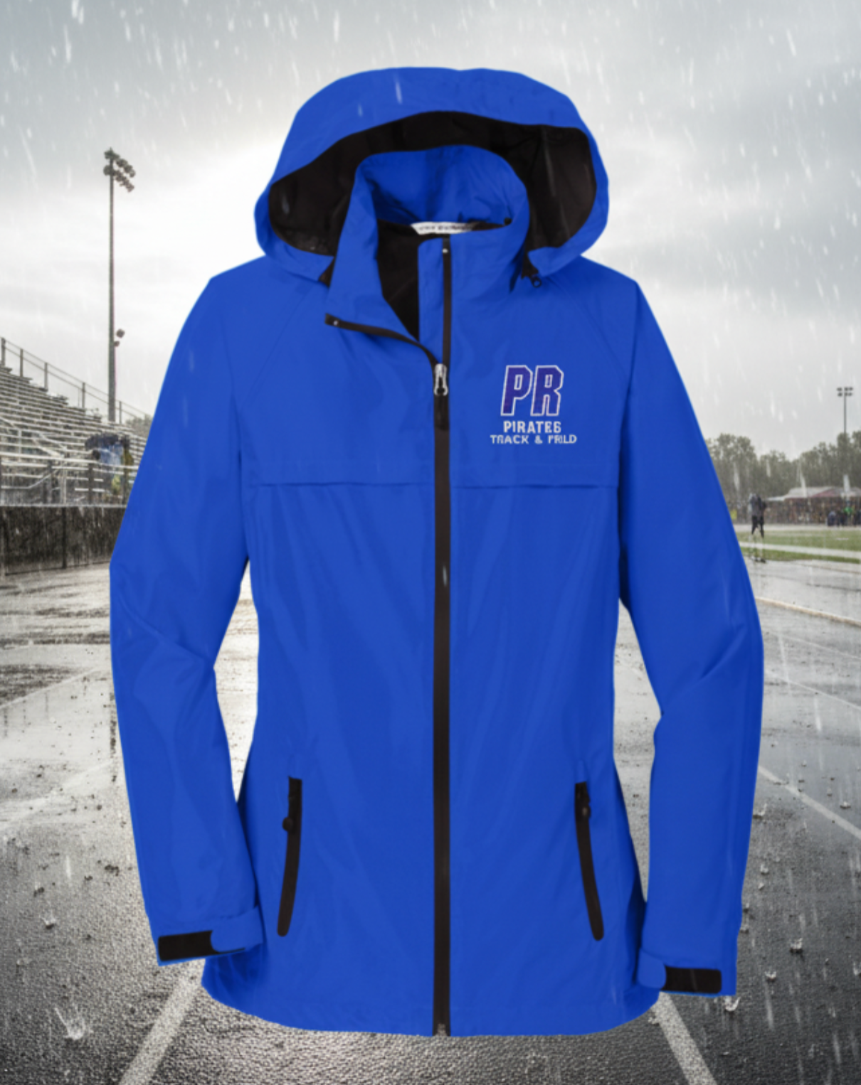 Pearl River Track and Field Women's Torrent Waterproof Jacket