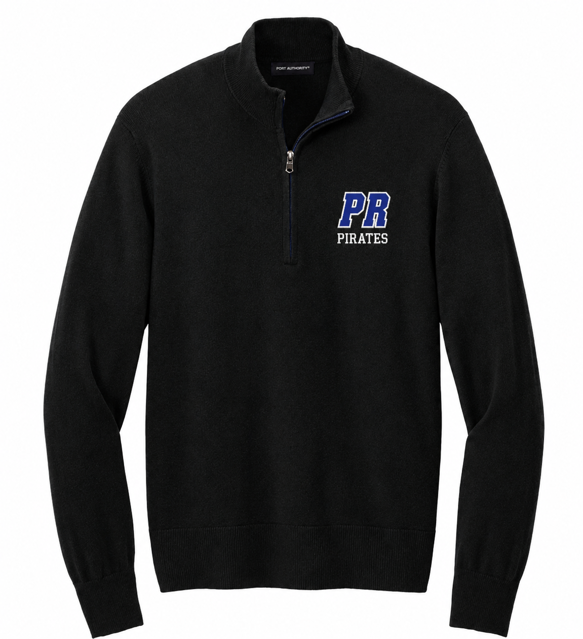 Pearl River Men's Easy Care 1/4-Zip Sweater
